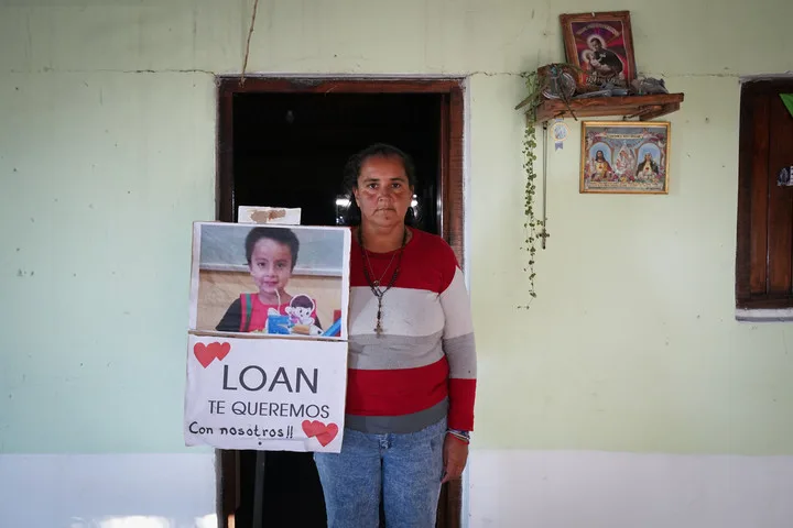 María Aguirre, la madre de Loan, y su constante pedido de justicia. Foto Juano Tesone.