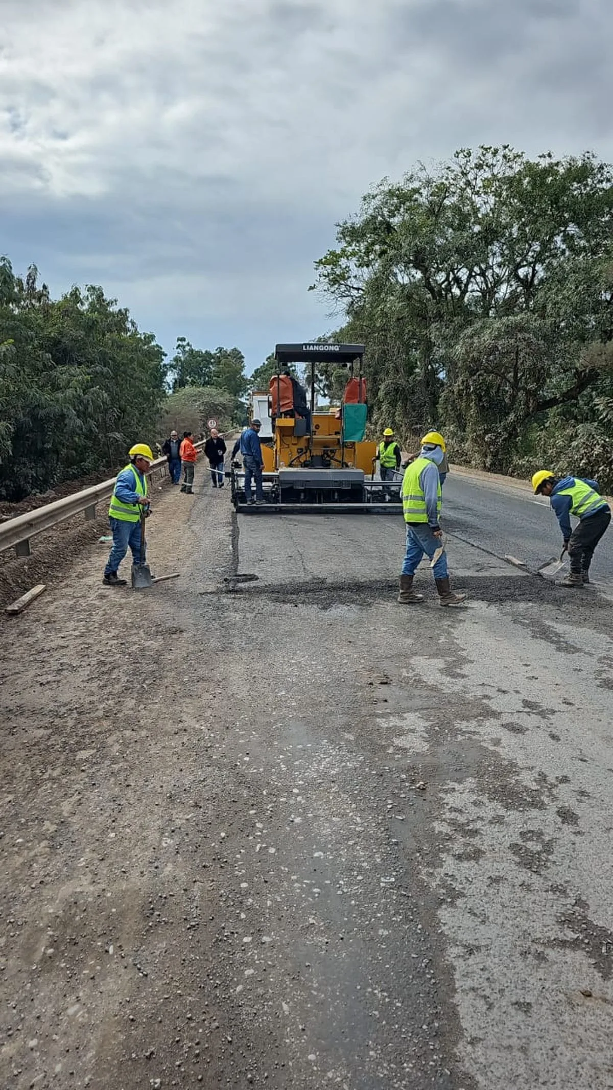 Repavimentación en Ruta 34