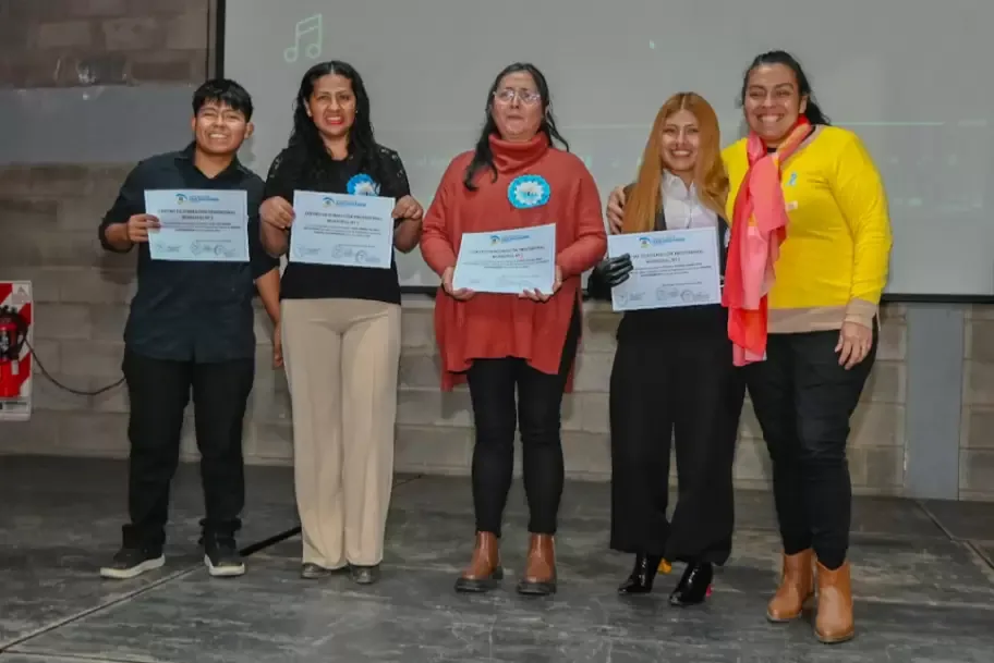 Entrega de certificados CFP