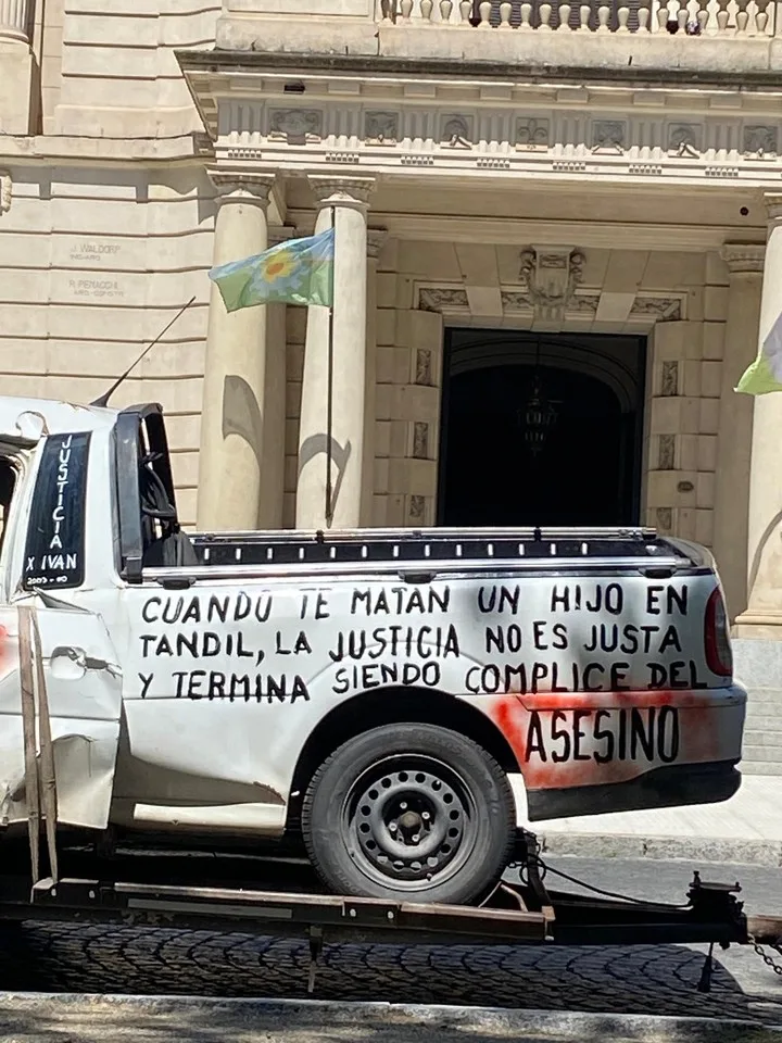 El mensaje de pedido de Justicia de parte de la familia de Iván González.