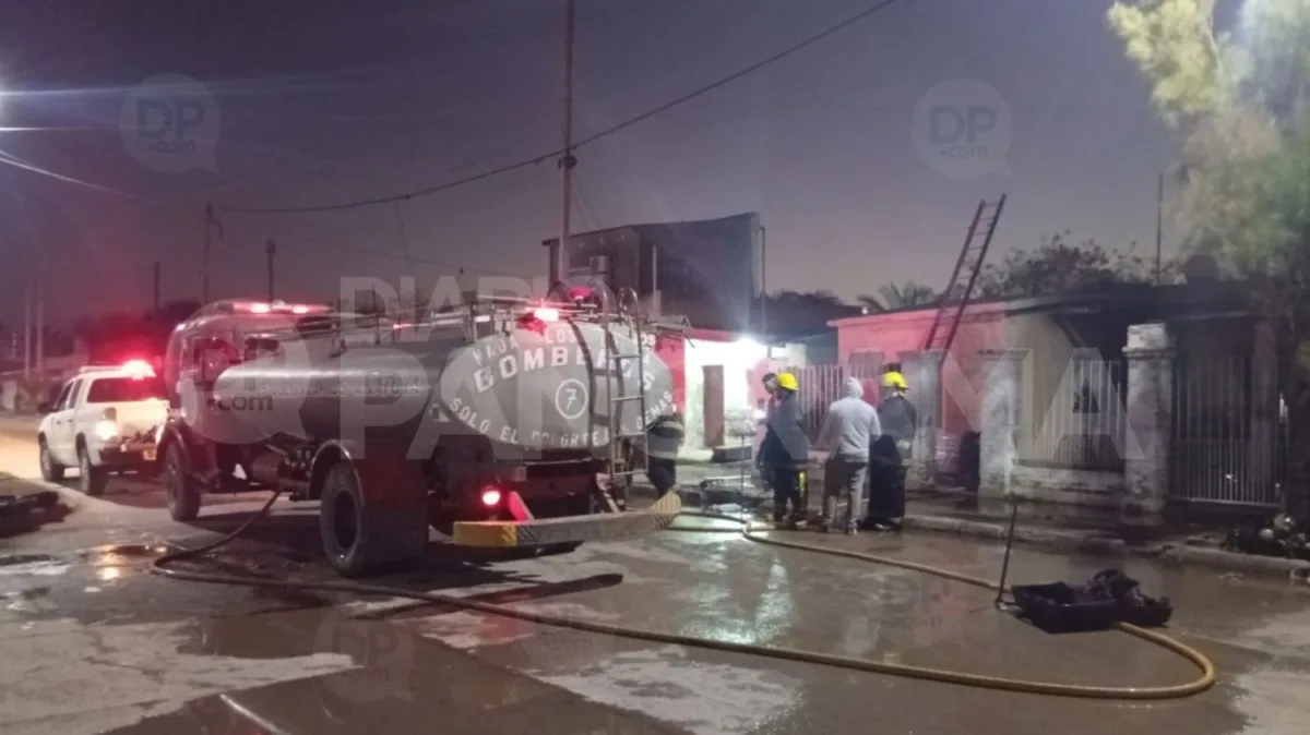 Incendio en Añatuya
