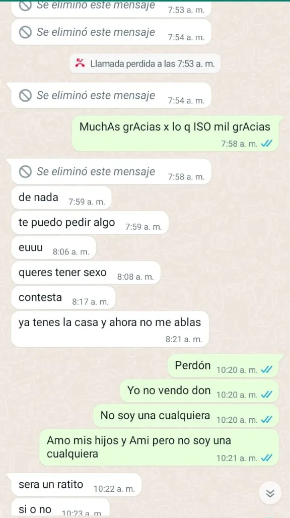 ACOSO VIRTUAL A UNA JOVEN MAMA DE AGUILARES