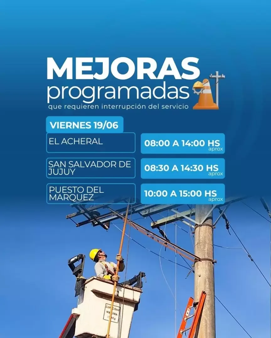 corte de energía