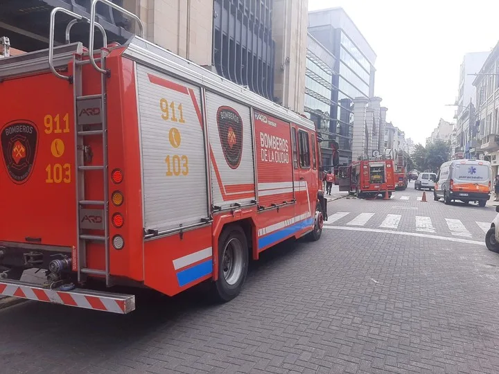 Incendio en el cine del shopping Abasto