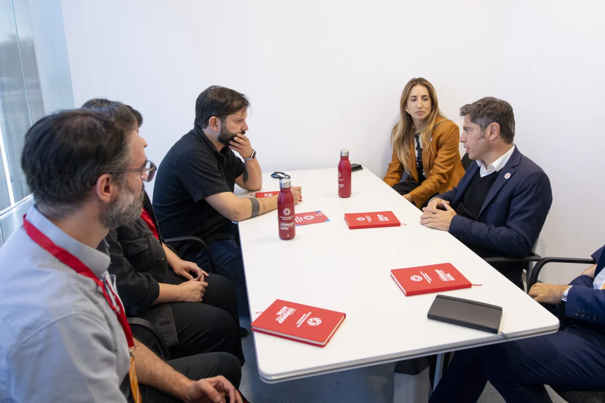kicillof en España - 1