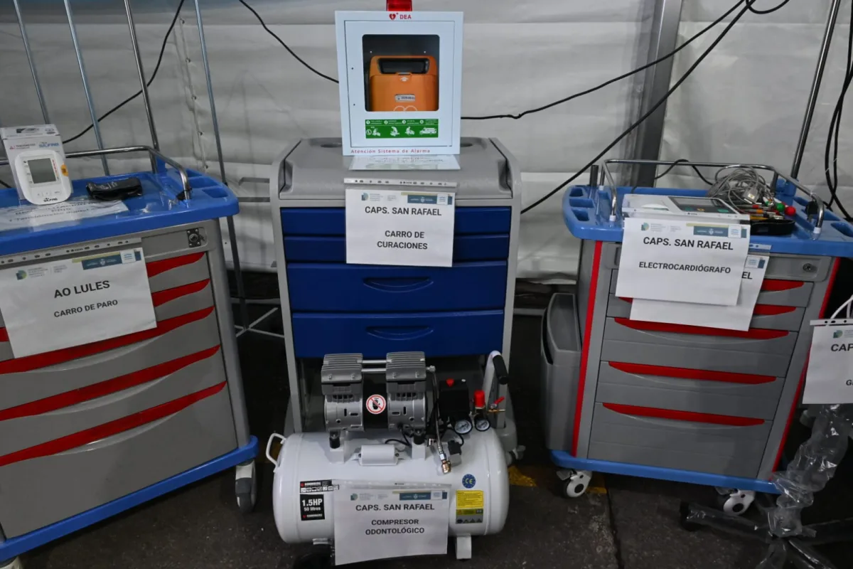 Más equipamiento