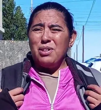 María Jesús Peralta, madre de la víctima.
