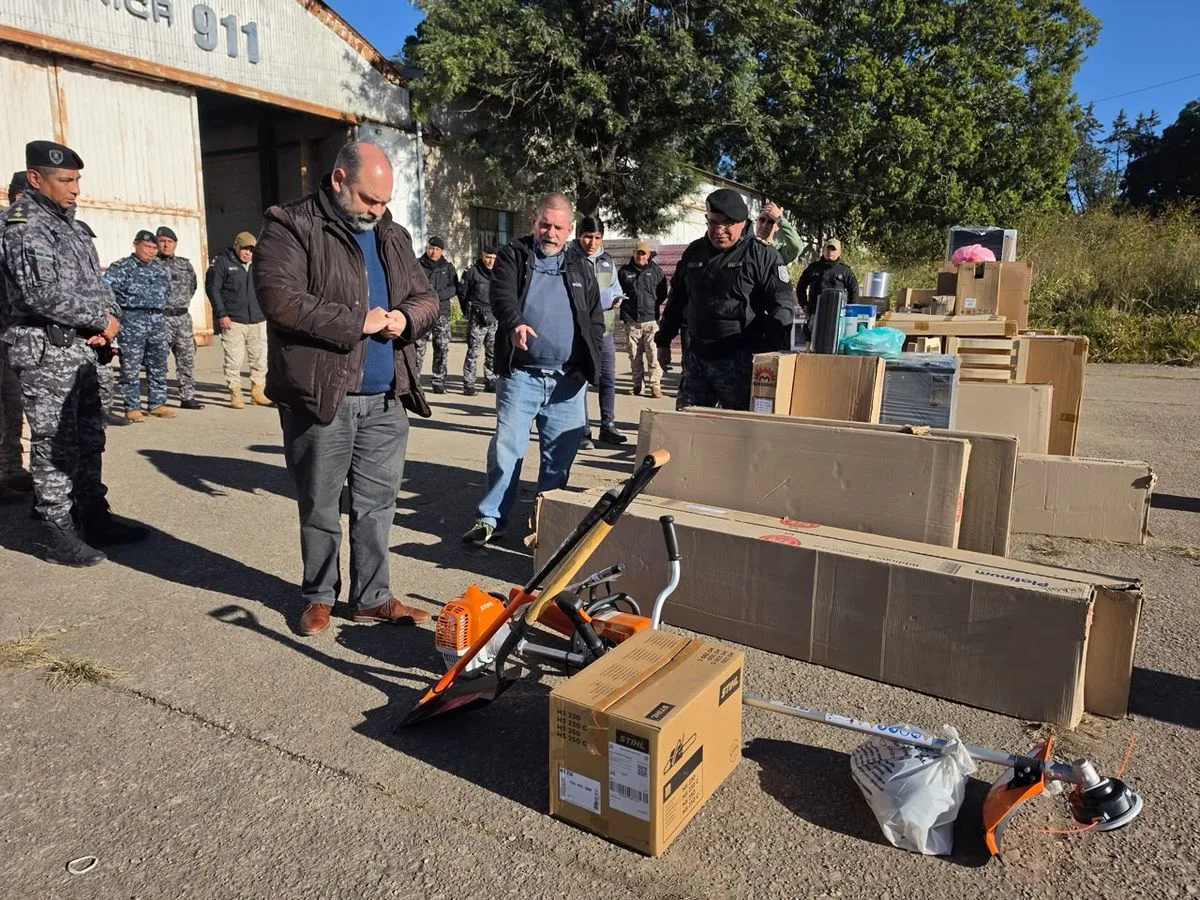Seguridad fortalece el equipamiento de las unidades operativas de <a href=