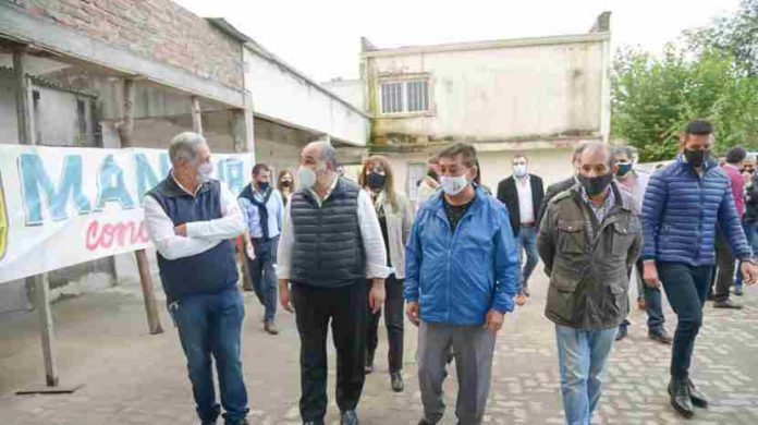 La Comuna de Los Sosa recibió la visita del gobernador