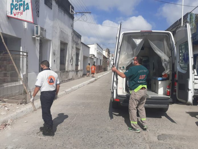 Cedió un techo en Monteros y un hombre resultó herido