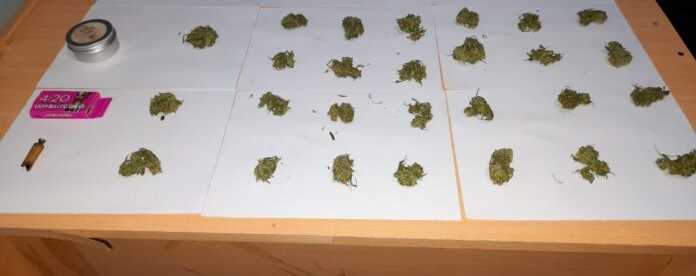 Operativo antidroga en Las Mesadas, secuestran 50 gramos de marihuana
