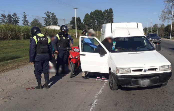 Colisionaron contra un utilitario en la ruta 38 y resultaron heridas