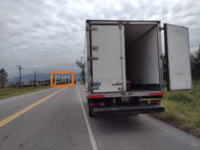 Santa Lucía: sujetos armados asaltaron un camión repartidor en la ruta 307
