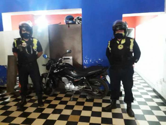La Policía recuperó una moto robada en Monteros