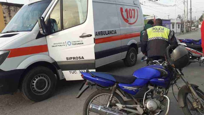Iban en aparente estado ebriedad y se cayeron de la moto en Monteros
