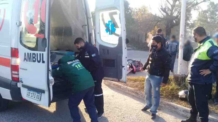 Una mujer herida a raíz de un accidente en el acceso sur a Monteros