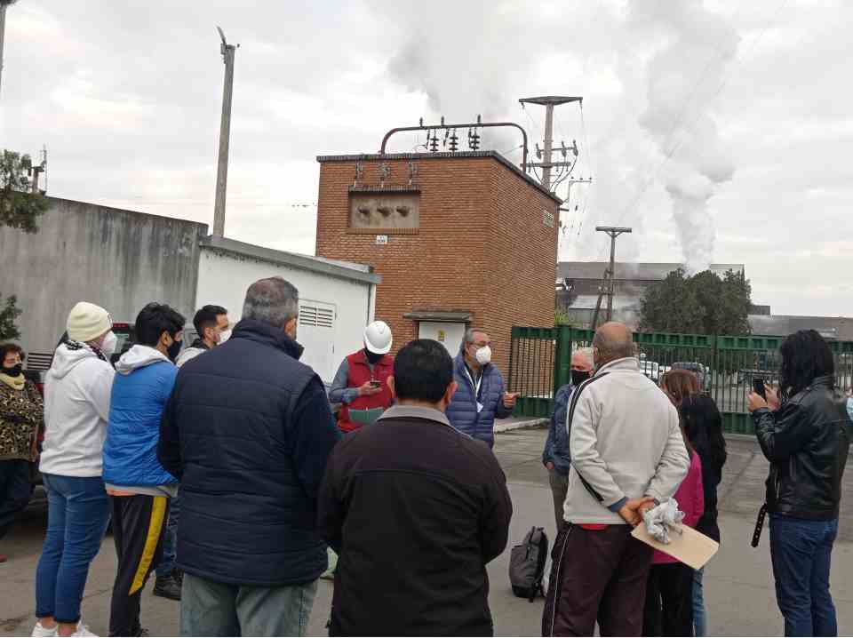 Protesta ecológica en Monteros: el ingenio Ñuñorco tapa de hollín la ciudad