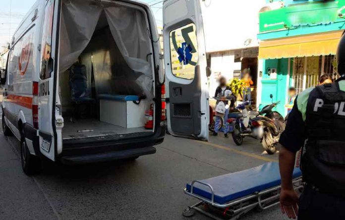Dos motocicletas chocaron en el microcentro de Monteros