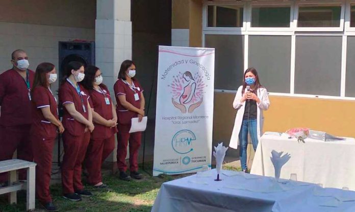 Las obstetras del Hospital de Monteros fueron homenajeadas en su día