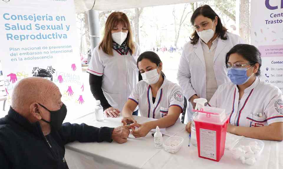 jornada de salud sexual y reproductiva en el hospital de Monteros