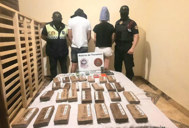 Secuestran droga en un egaoperativo antidroga en León Rouges y otras localidades del sur tucumano