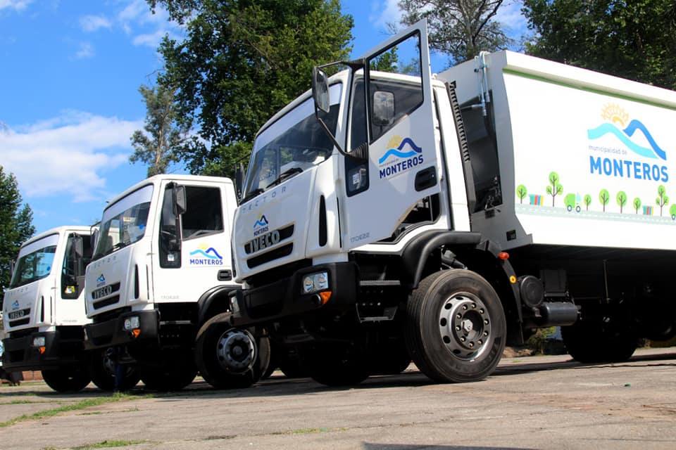 El Municipio de Monteros recibió tres camiones