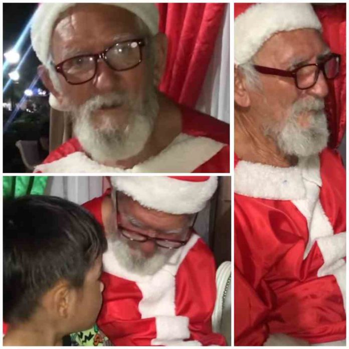 ¡Un Corazón Enorme! Don Roberto Zelarayan se vistió de Papá Noel