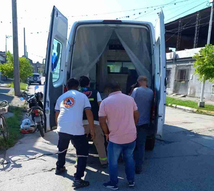 Dos heridos al chocar dos motocicletas en la ciudad