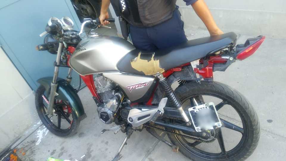 La Policía recuperó en Monteros una moto robada en Villa Mariano Moreno