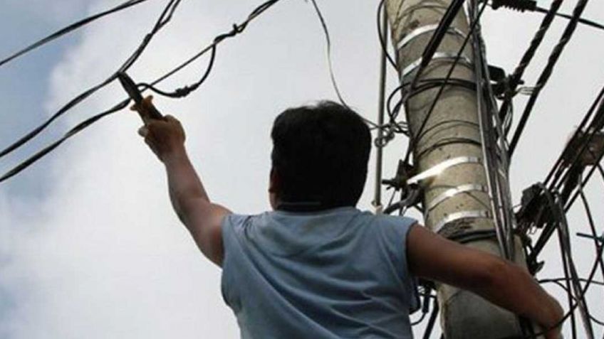 Roban los cables que el municipio repuso hace poco tiempo en el barrio Alberdi