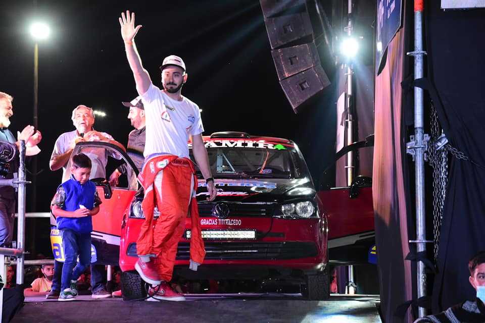 Samir Assaf marcha tercero en el Rally Máster de San Luis