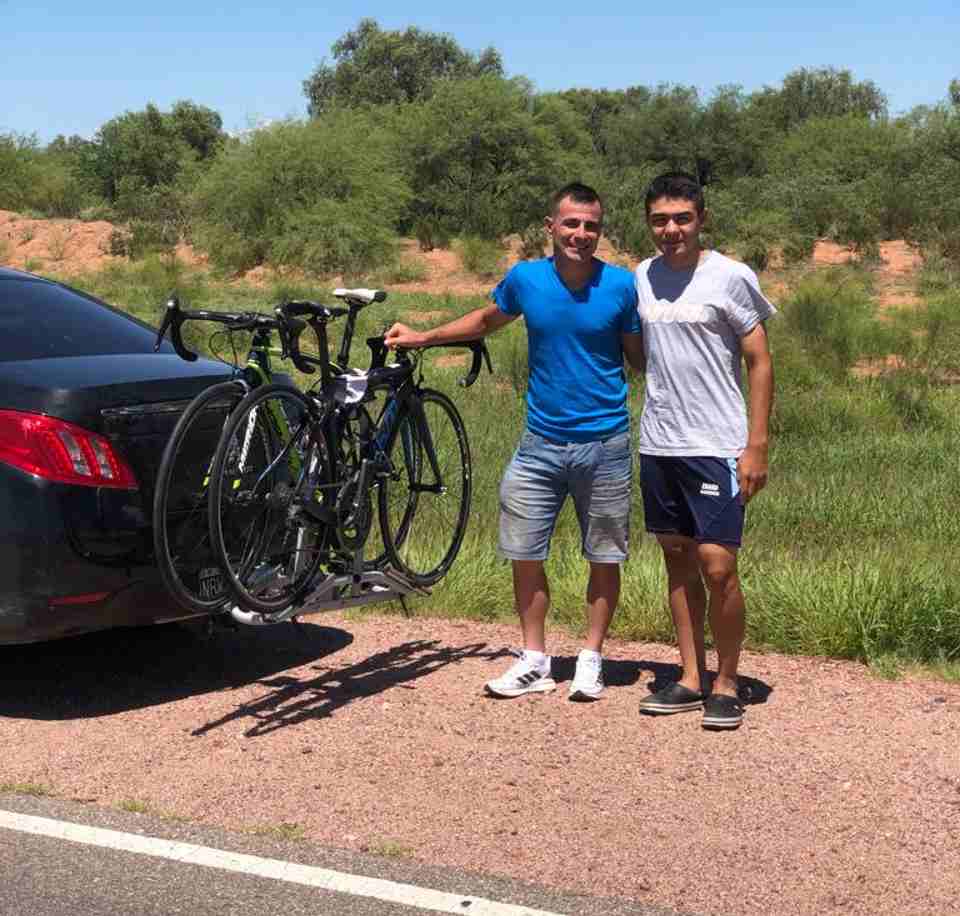 Thiago Olarte y Esteban Agüero van por todo en la Vuelta de San Juan 2022