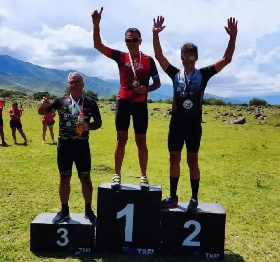 ¡¡¡Ganar es ganar!!! Con el pedal en la mano Oscar Aparicio se consagró en Tafí del Valle