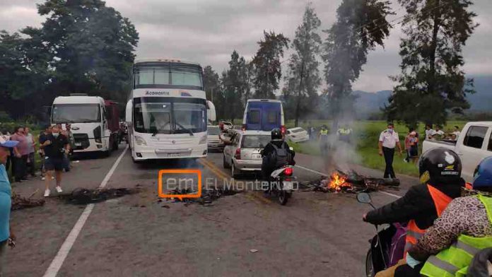 Ruta 307: levantaron el corte por pedido de Justicia en Las Mesadas