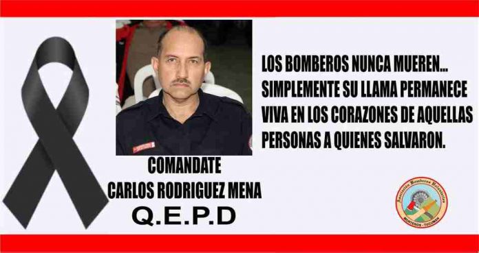ULTIMO ADIOS A UN BOMBERO VOLUNTARIO DE MONTEROS