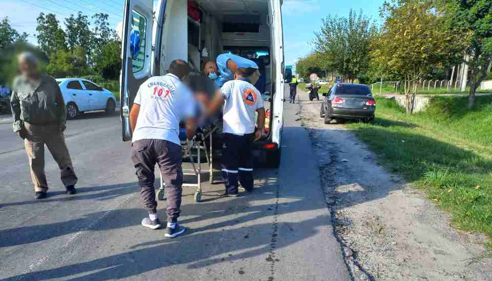 Accidente en Monteros: una mujer herida al chocar dos motos en la Ruta 38