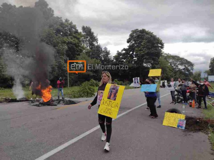 PROTESTA POR EL DOBLE CRIMEN EN LAS MESADAS