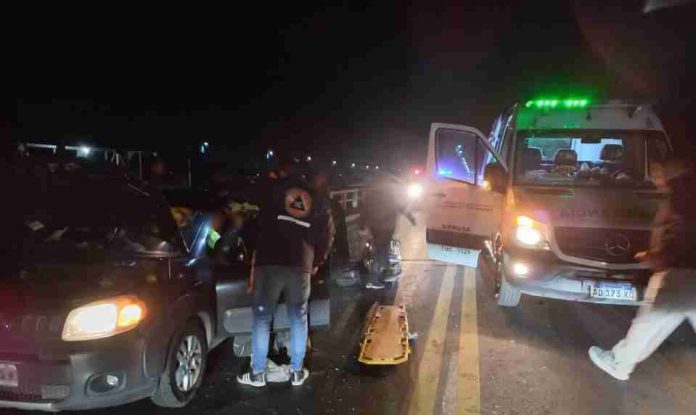 CHOQUE DE AUTOS EN MONTEROS