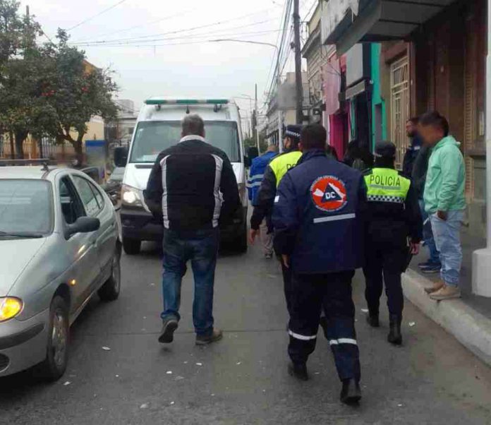 ACCIDENTE EN EL MICROCENTRO DE MONTEROS