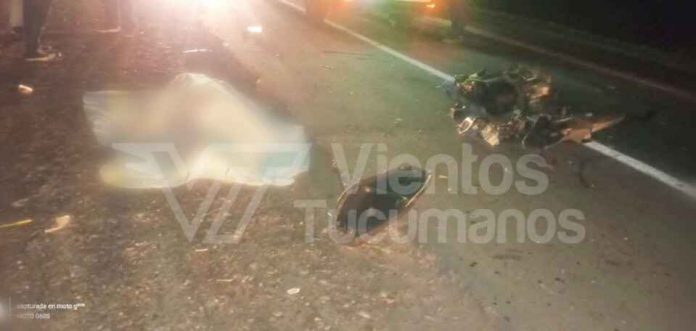 MONTERIZO FALLECIO EN LA RUTA 38