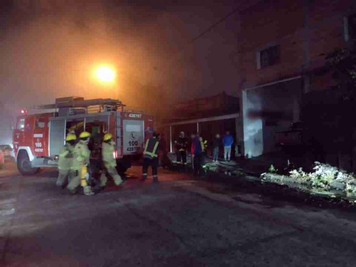 INCENDIO EN LA VILLANUEVA