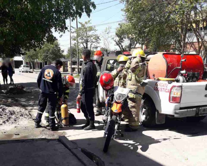 SUSTO EN MONTEROS VIEJO