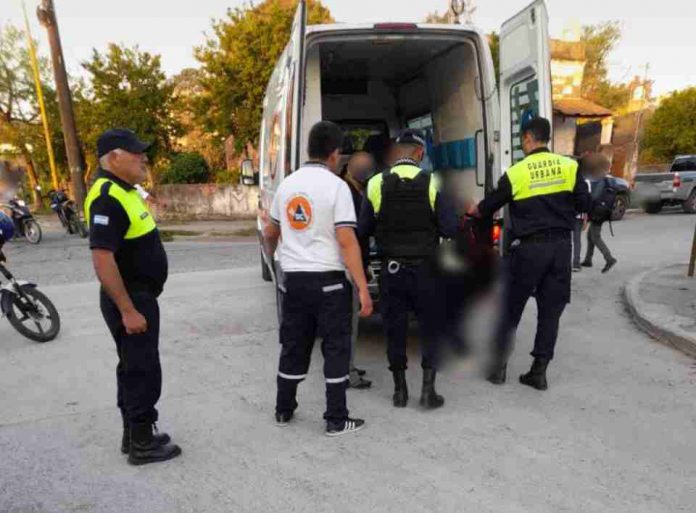 MUJER HERIDA EN MONTEROS