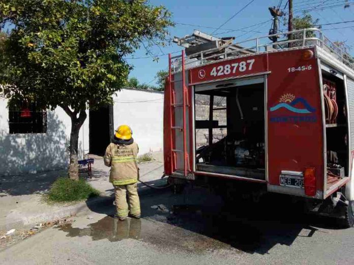 SUSTO EN MONTEROS POR UN INCENDIO