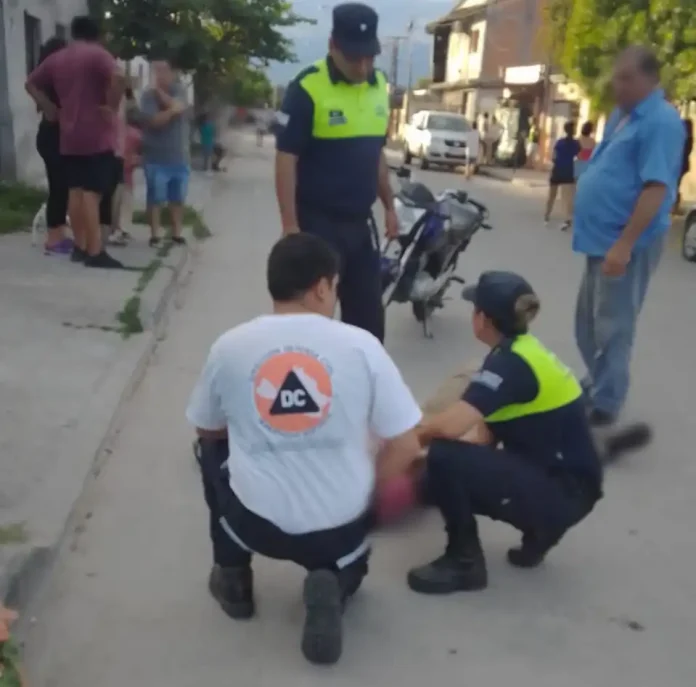 MOTOCICLISTA HERIDO EN MONTEROS