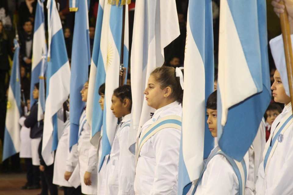 JURAMENTO A LA BANDERA EN MONTEROS 