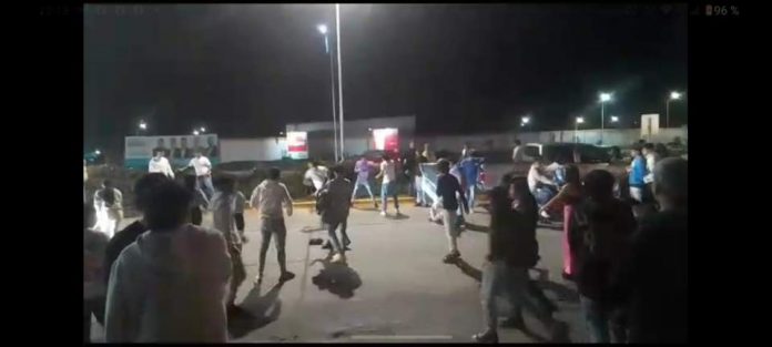 PELEA CAMPAL EN MONTEROS
