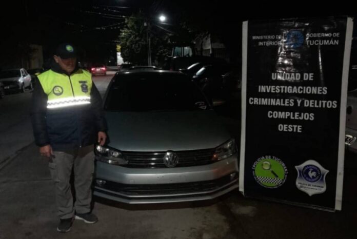 SECUESTRO DE AUTOMOVIL EN MONTEROS