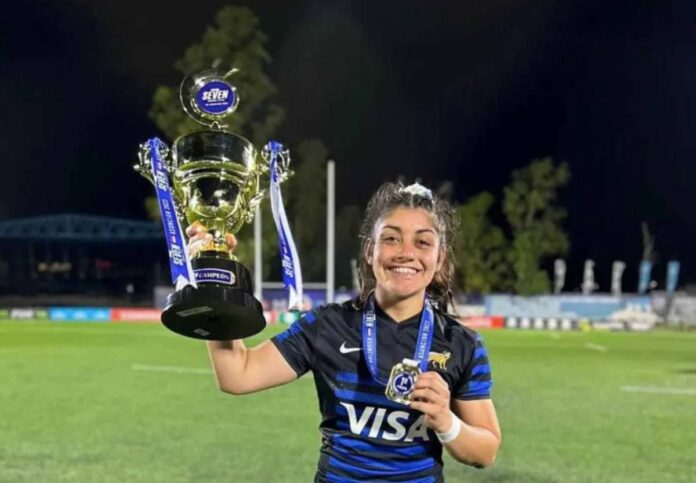 CANDELA DELGADO EN LA SELECCION ARGENTINA DE RUGBY