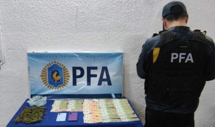 DROGA EN LA RUTA 38 PFA